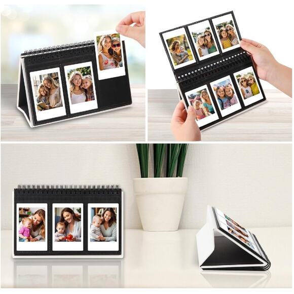 Ruibytree Desk Calendar Style Photo Album with 96 Pockets for Fujifilm 3-PCK - Picture 5 of 6